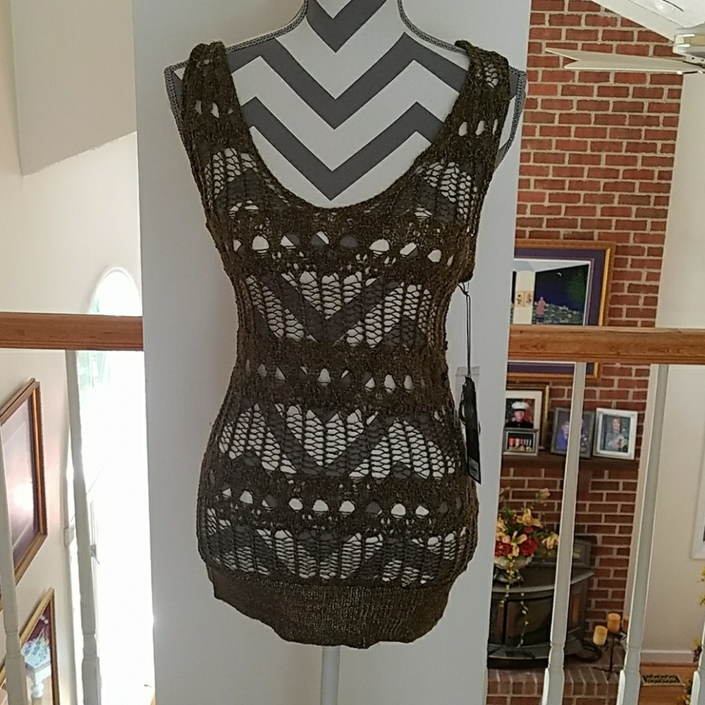 Crochet tunic